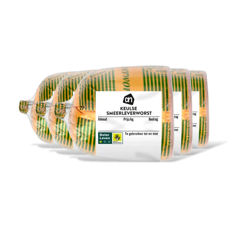AH Keulse smeerleverworst 5-pack