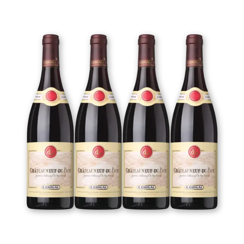 E. Guigal E. Guigal Châteauneuf 4 flessen