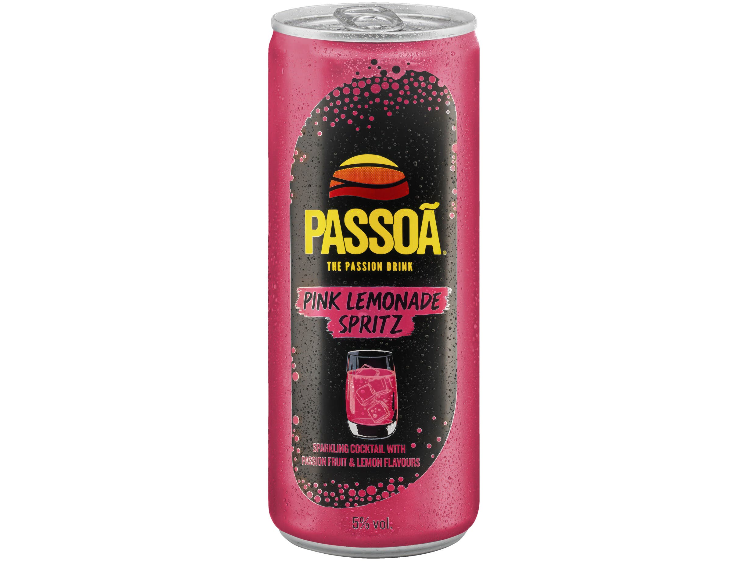 Pink lemonade spritz