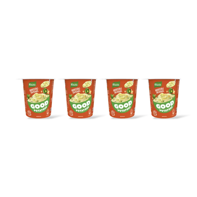 Knorr Good potatoes broccoli en kaas 4-pack
