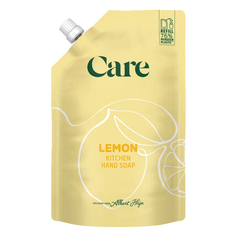 Care Lemon kitchen hand soap refill
