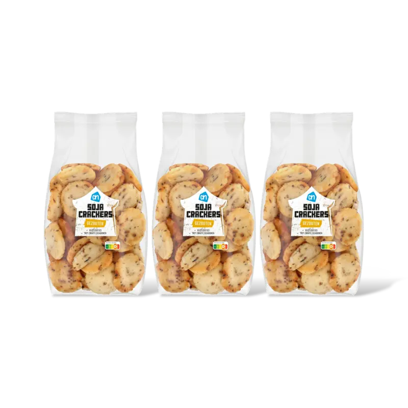 AH Soja crackers mild 3-pack
