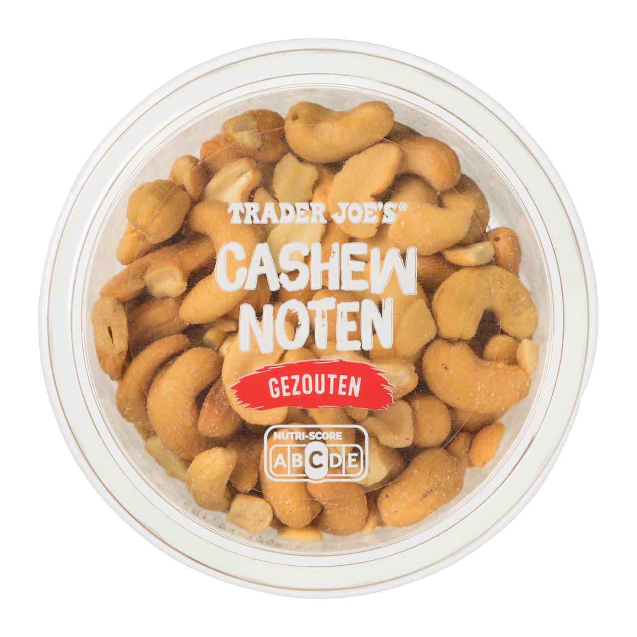 Cashewnoten gezouten
