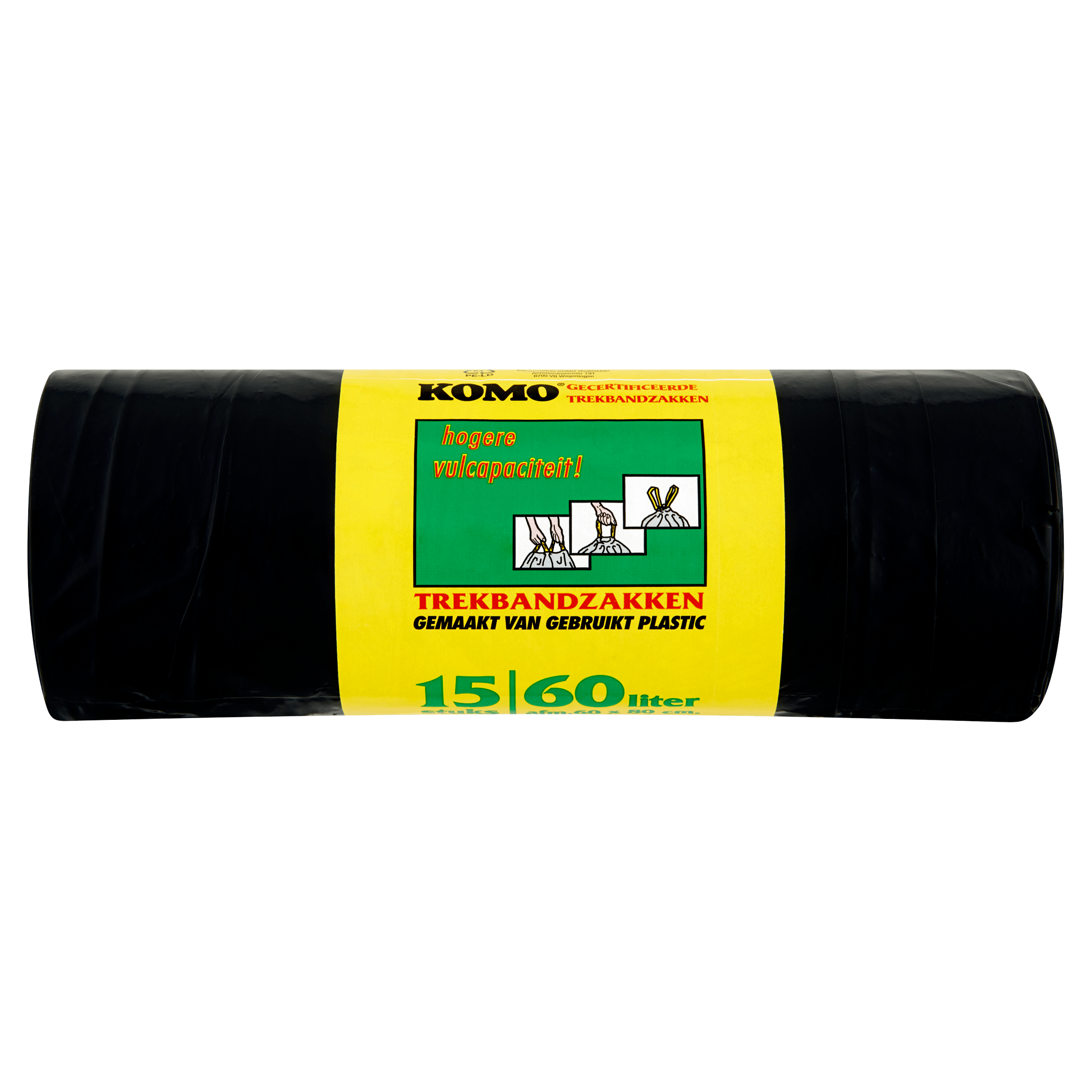 Komo Vuilniszak trekband 60 liter