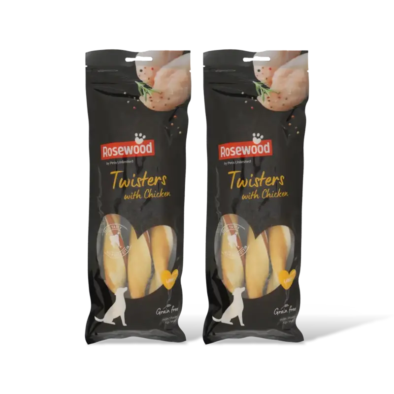 Rosewood Twister with chicken large 2-pack