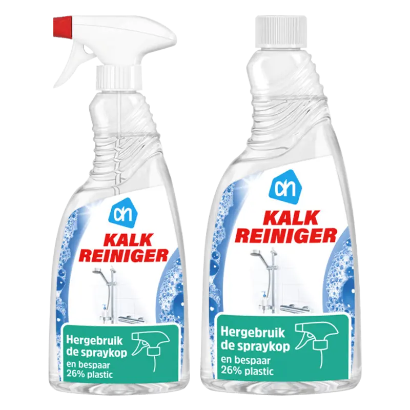AH kalkreiniger spray & navul pakket