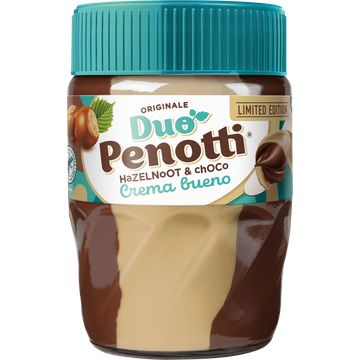 Duo Penotti Hazelnoot & Choco Crema Bueno Limited Edition 370 g