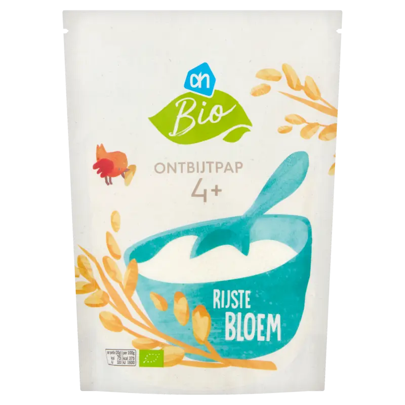 AH Biologisch Ontbijtpap rijstebloem 4m+