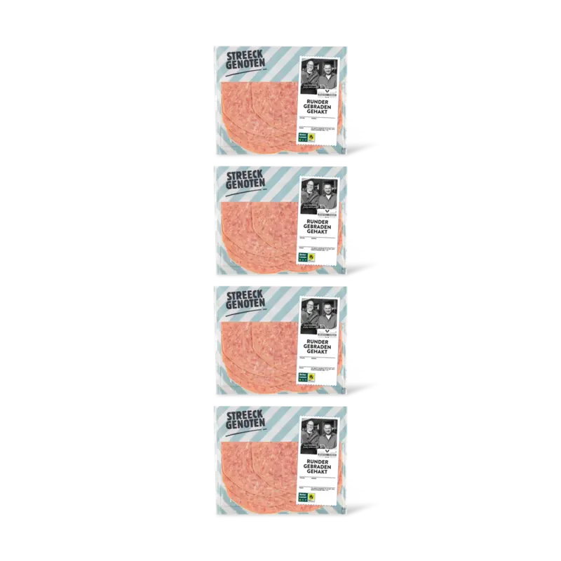 Streeckgenoten Runder gebraden gehakt 4-pack