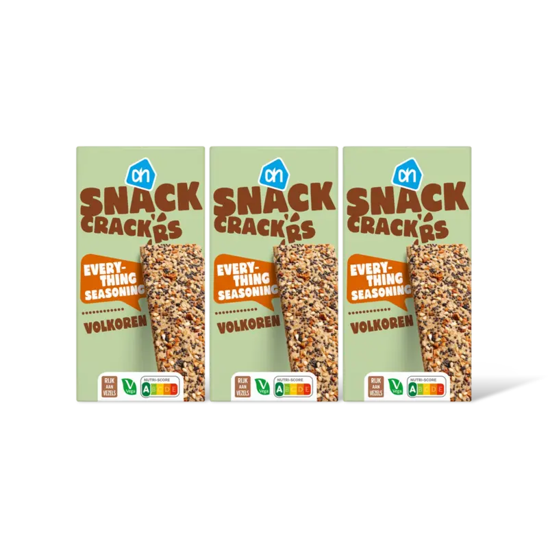 AH Snackcrackers everything seasoning 3-pck