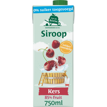Van de Boom Kers Siroop  0,75L