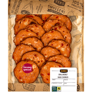 Jumbo Grillworst Kaas Chorizo ca. 130 g