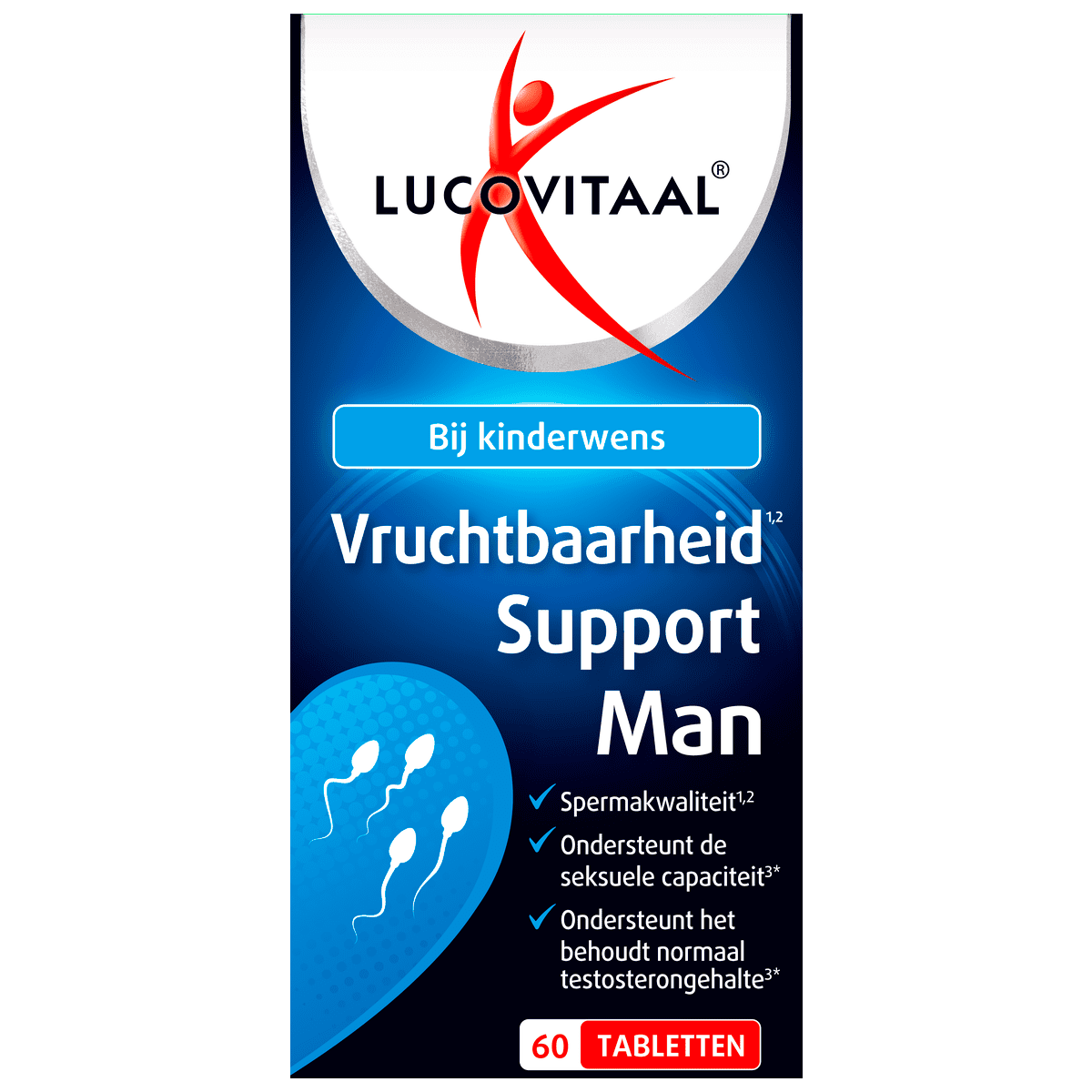 Lucovitaal Vruchtbaarheid Support Man Tabletten 60 stuks
