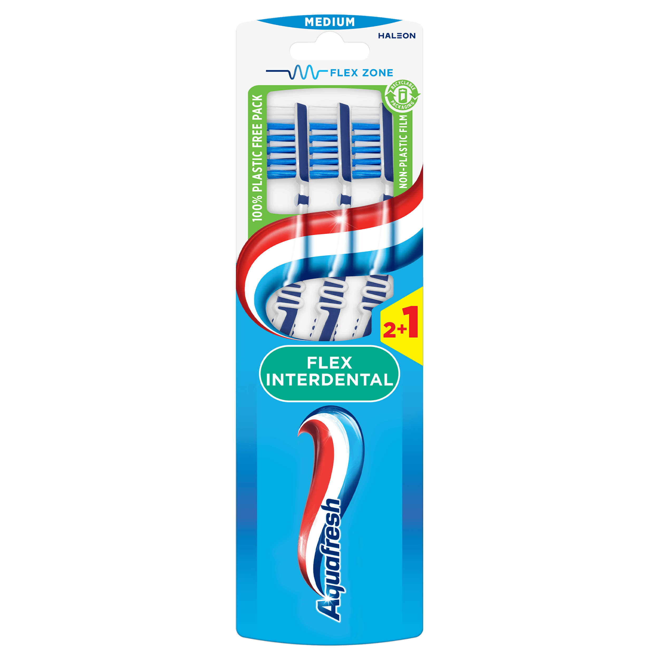 Aquafresh Tandenborstel flex interdental medium