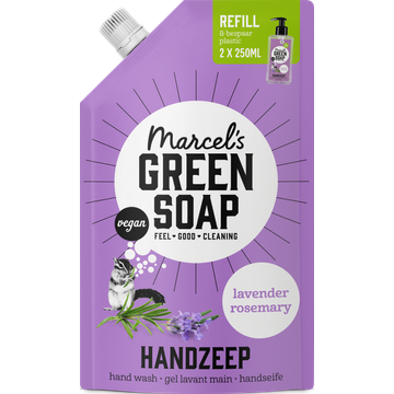 Marcel’s Green Soap handzeep Lavendel & Rozemarijn navulling - 500ml