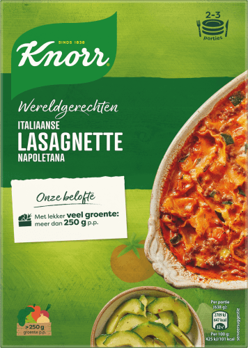 Knorr Wereldgerecht lasagne napoletana