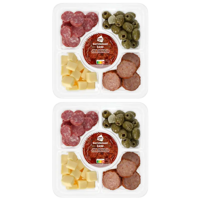AH Luxe borrelschotel 2-pack