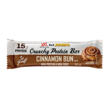 XXL Nutrition Crunchy Protein Bar Cinnamon Bun 1  Stuk