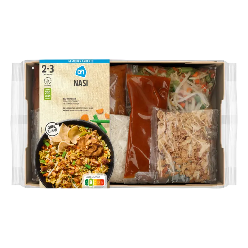 AH Gesneden verspakket nasi
