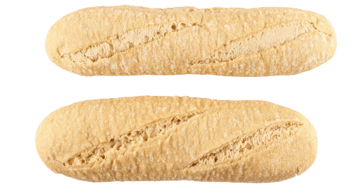 MENISSEZ Demi baguette desem wit 2 stuks