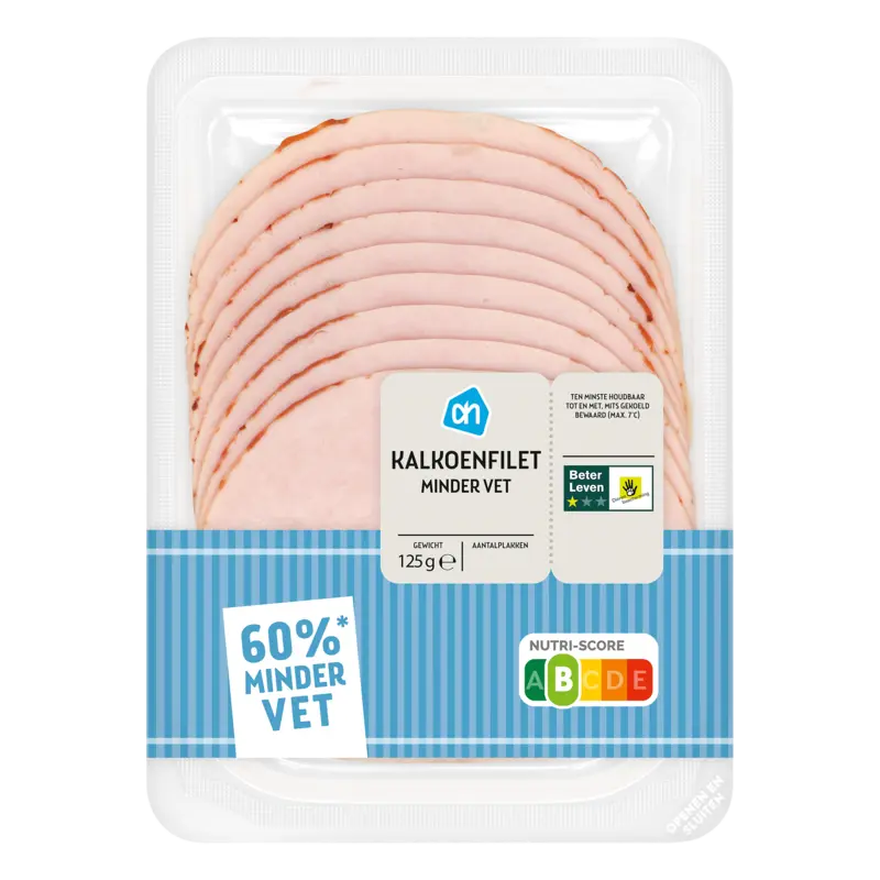 AH Kalkoenfilet minder vet