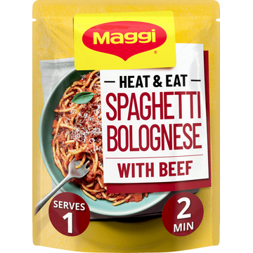 Maggi Heat & eat spaghetti bolognese