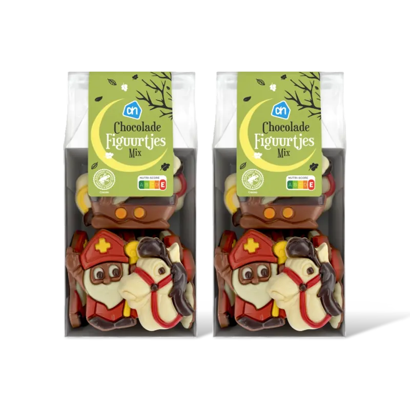 AH Chocoladefiguurtjes 2pack