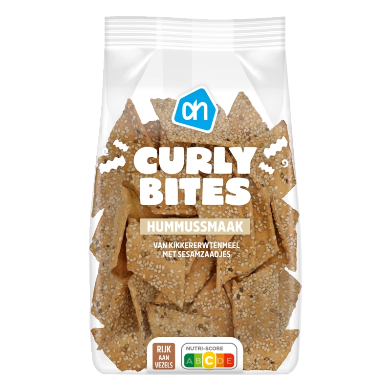 AH Curly crackers hummussmaak