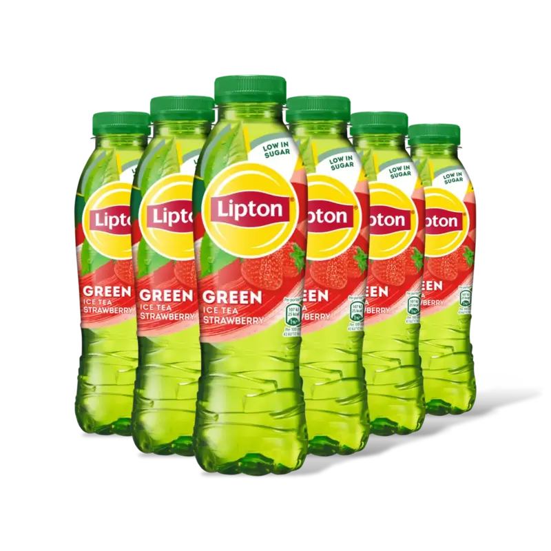 Lipton Ice tea green strawberry 6-pack