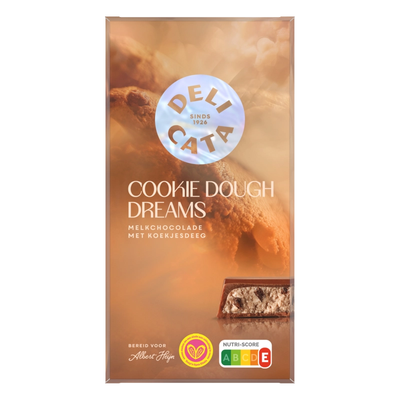 Delicata Reep cookie dough dreams melkchocolade