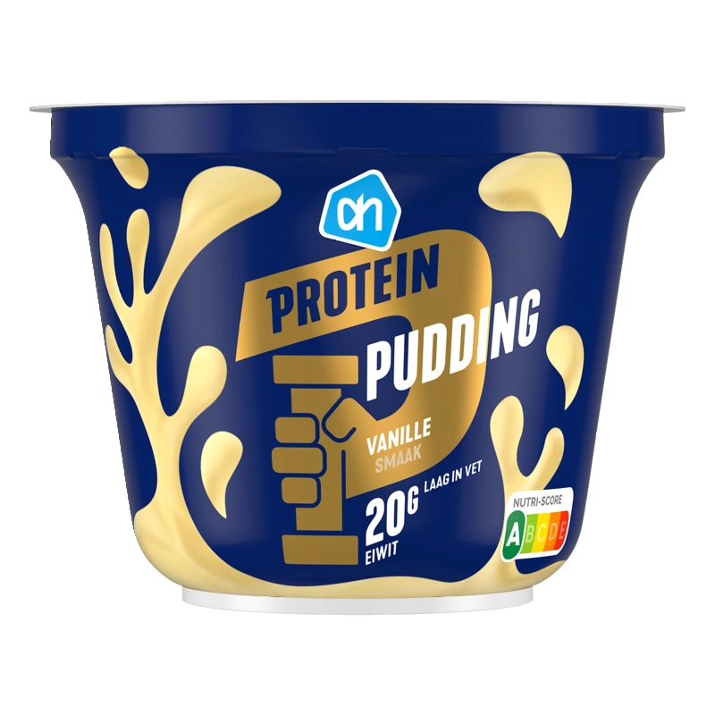 AH Protein pudding vanille smaak