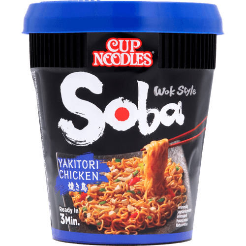 Nissin Soba noodles yakatori