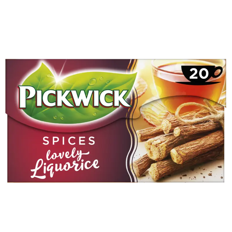 Pickwick Spices zoethout zwarte thee