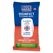 Blue Wonder desinfectie reiniger doekjes XL
