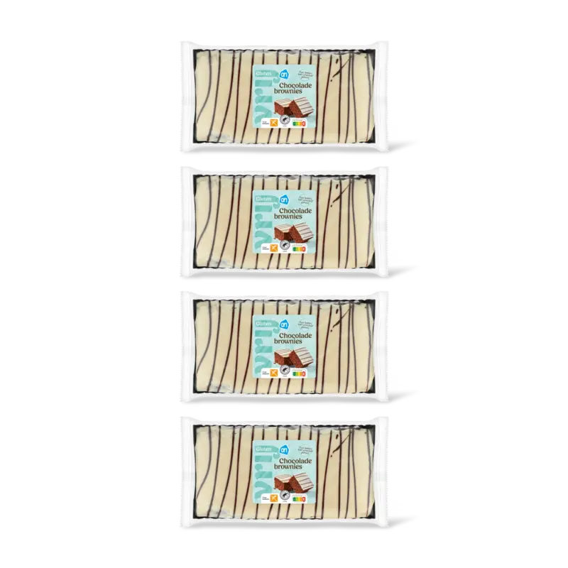 AH Glutenvrij Chocolade brownies 4-pack