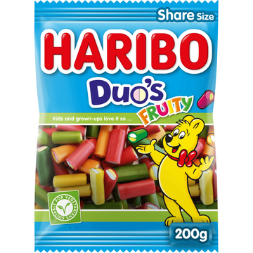 Haribo Duo's Fruity 200 g