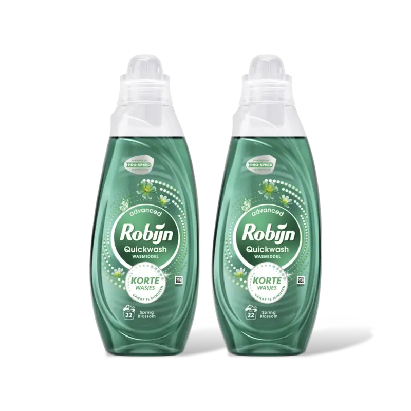 Robijn Quickwash spring blossom wasmiddel 2pack