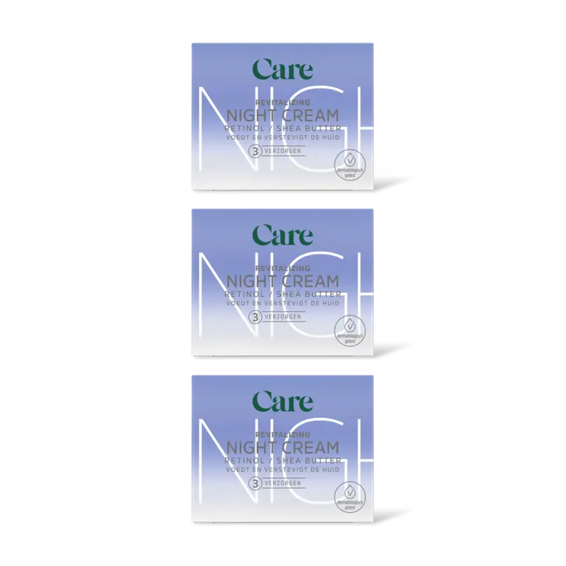 Care Revitalizing night cream 3-pack