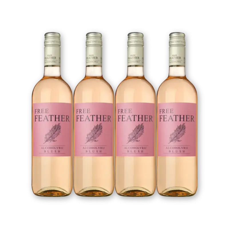 Free Feather Free Feather Rosé AF 4 flessen