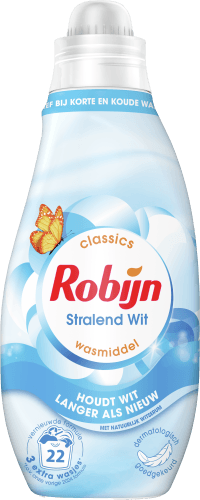Robijn Vloeibaar wasmiddel k&k wit 22 wasbeurten