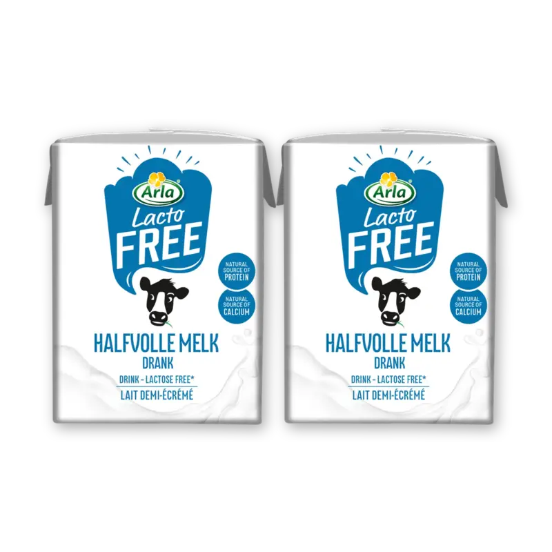 Arla Lactofree houdbare halfvolle melk 2-pack