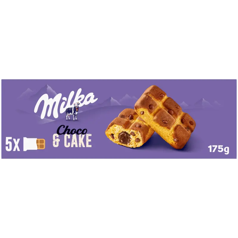 Milka Cake & choc soft chocolade cakejes