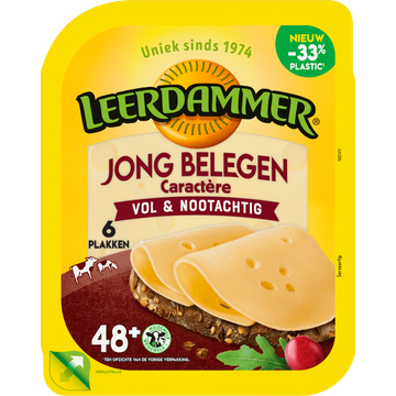 Leerdammer Jong Belegen Caractère plakken 150 g
