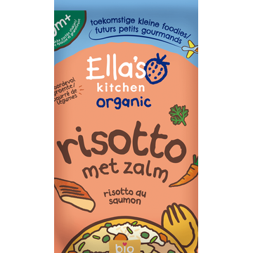 Ella's Kitchen Risotto Met Zalm 10 Maanden Biologisch 190 g