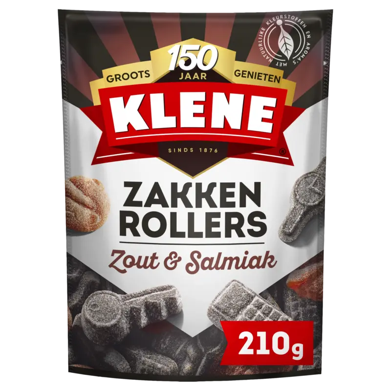 Klene Zakkenrollers zout & salmiak