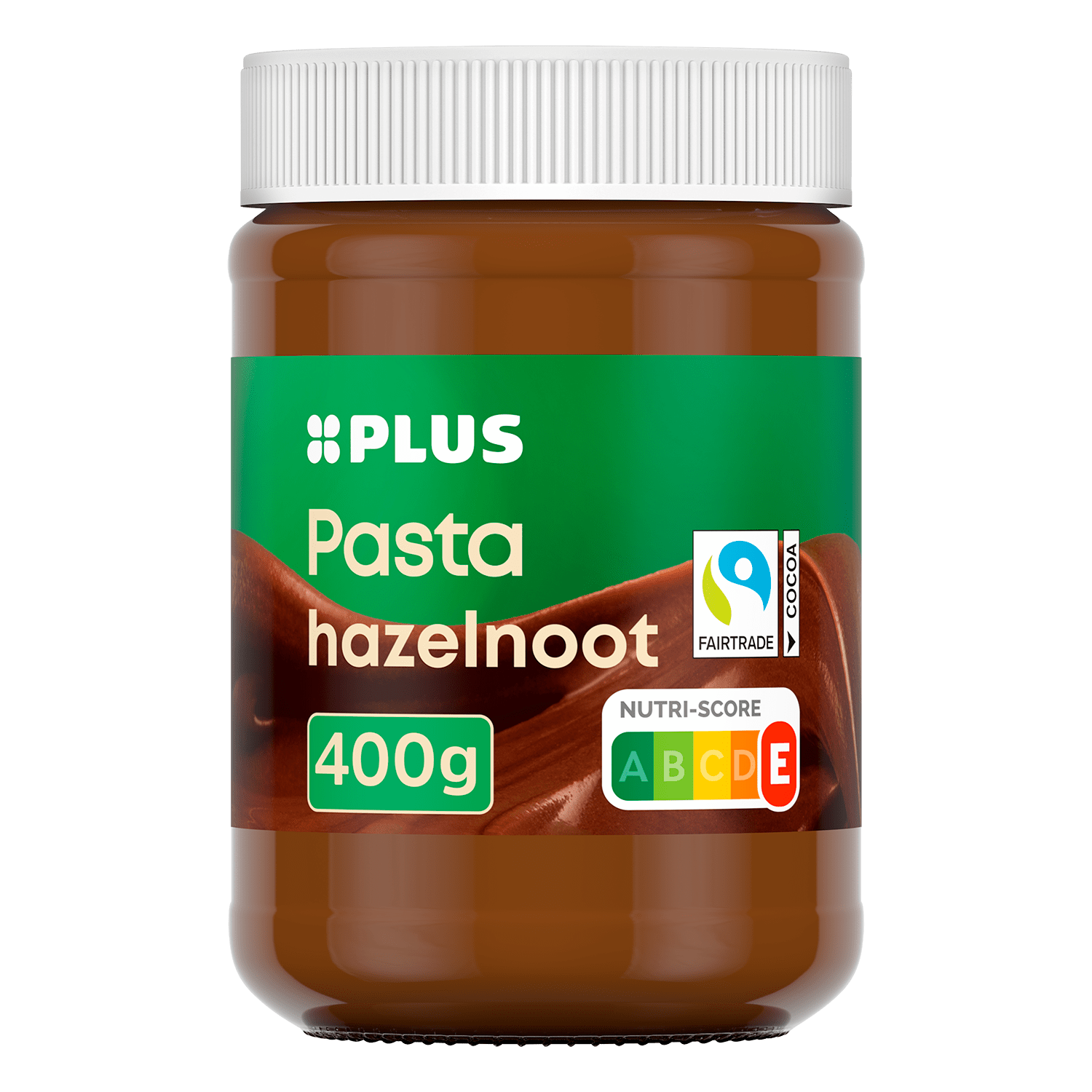 PLUS Hazelnootpasta Fairtrade