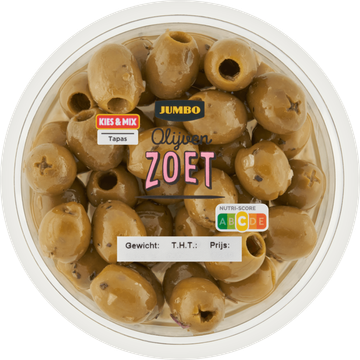 Jumbo Olijven Zoet 140 g