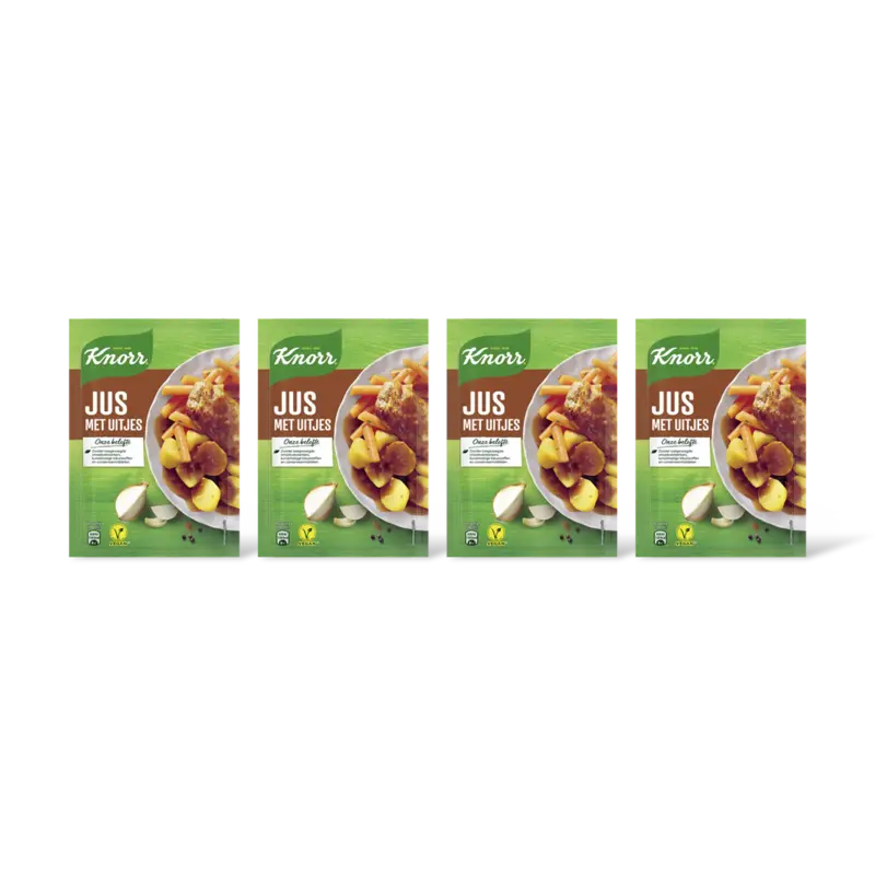 Knorr Mix jus met uitjes 4-pack