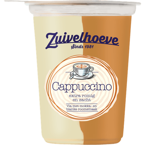 Zuivelhoeve Boern vla cappuccino