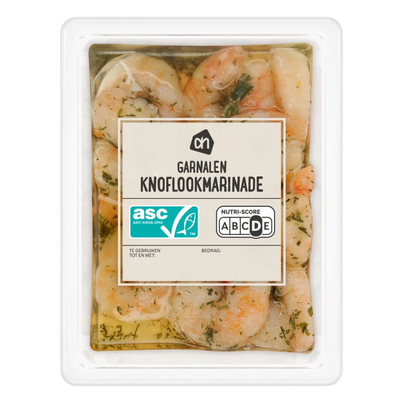 AH Garnalen knoflookmarinade
